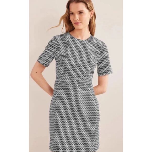 Boden Dresses & Skirts - Boden Women’s Black Tulip Cotton Mini Shift Dress Pockets Size 4P